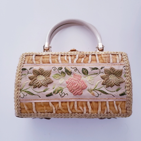 Handbags - Vintage Mini Bag/Flower Girl/Wedding Bag